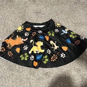 Lion king skater skirt BNWOT